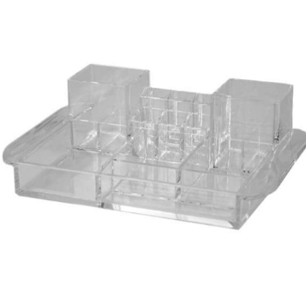 14 Compartment Makeup and Jewelry Organizer